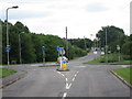 Roundabouts on Mentmore Road in LU7 0RL