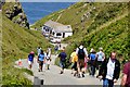 Tintagel : Castle Road in PL34 0BZ