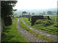 Farm track at St James in DL13 3PS