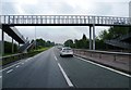 Footbridge over A580 in WA11 0LD