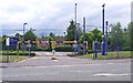 Entrance to Priestfield Metro Stop Car Park, Bilston Road, Wolverhampton in WV1 2TD