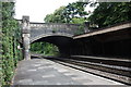 Avenue Road bridge, Great Malvern railway station in WR14 3NT