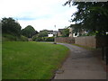 Footpath on Caversham Park Village in RG4 5LT