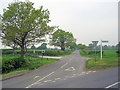 Lane junction west of Ratcliffe Culey in CV9 3PF