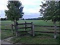 Kissing gate on the Thames Path in SN6 6FB