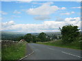 Folly Bank on the B6278 viewed from the viewpoint near the top in DL12 0AE