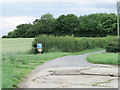 Access road to Bacons Farm, Essex in CM6 3TD