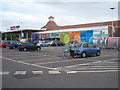 Car park at Tesco Extra at Sunbury Cross in TW16 7HQ