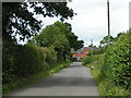 Looking towards the Fosse Way in BA4 6SZ