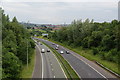 The A627(M) heading towards Oldham in M24 2RP
