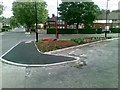 Traffic island, Sicey Avenue in S5 0TS