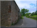 Barn and road at Hartley Fold in CA17 4JH