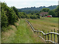 Bridleway 773 towards Furnacepond Cottages in RH14 0EZ