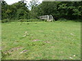 Clearer view of footbridge north of Fullingmill Farm in RH16 2RF