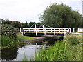 Swing bridge, at North Newton in TA7 0BB