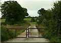 Entrance to North Weald Sewage Works in North Weald Bassett