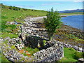 Old buildings on the shore at Balmeanach in IV51 9NH