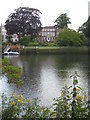 Large riverside houses at Strawberry Hill in TW1 4SR