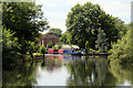 Houseboats, River Lee Navigation, Hoddesdon, Hertfordshire in EN9 2PB