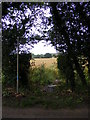 Footpath to Hill Farm in IP16 4TE