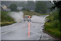 Floods on the A923 at Kinloch in PH10 6WE