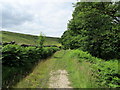 Footpath below Eller Hill in BD22 0ND