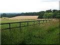 View over fields near Upper Slackstead in SO51 0QL