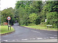Cherry Hill Road, Barnt Green, as it Enters the Lickey & Blackwell Parish in B45 8QA