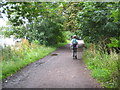 The Thames Path approaching Hammersmith Bridge in SW13 8DY