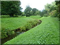 Banks of the River Cray at St Paul's Cray in BR5 3JT