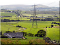 Pylons Across the Fields in BB3 3PG