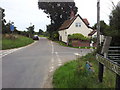 Junction of Church Lane & Church Road in Ellough