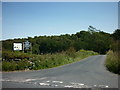 The way to Woodhouse Farm Caravan Park in HG4 3NT