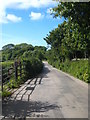 The road from Treslothan to Killivose in TR14 9LJ