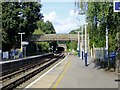 View eastward from Bookham station in KT23 3AT