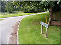 Church Lane & Road Name sign in Wood Dalling