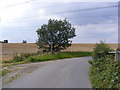 Boulge Road & the footpath to White Foot Lane in Burgh