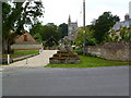 Pimperne, village cross in DT11 8FB