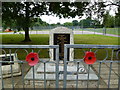 Sandford, war memorial in BH20 7BN