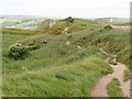 The Coast Path above King Rock in DT2 8NJ