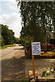 Roadside placard, Benington, Hertfordshire (2) in Benington