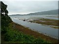 Holy Loch at low tide in PA23 8SD