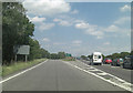 A34 slip road to Marcham Road Interchange in OX14 5JZ