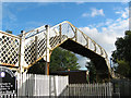 Wrought iron bridge, Nantwich station in CW5 7AJ
