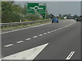 A34 slip road to Peartree Interchange in OX2 8AJ