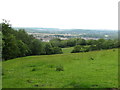 View from footpath between Llanharan and Llantrisant Forest in CF72 9NH
