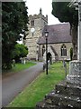 St. John the Baptist Church - looking towards the church tower, Feckenham in B96 6JE