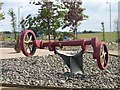 A crankshaft on the roundabout for the A73 and A721 junction in ML2 8HB
