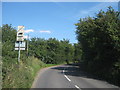 Kent Border on a bend in BR8 8LN