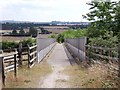 Bridleway bridge over the A50 in DE73 6NG